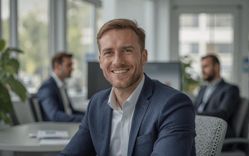 Versicherungsexperte bietet besten Kundenservice