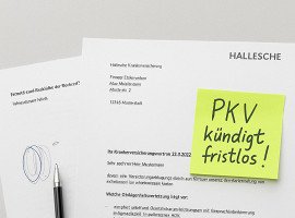 Was tun, wenn die private Krankenversicherung fristlos gekündigt hat?