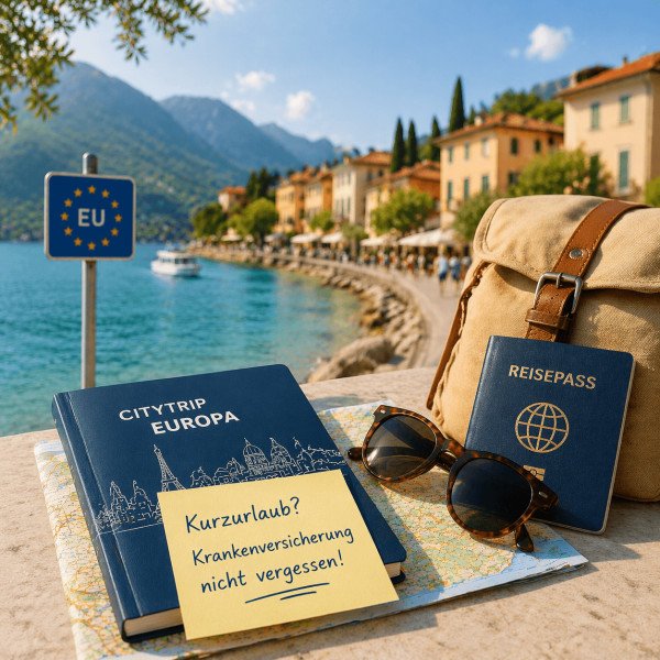 Kurzurlaub in Europa mit Reiseversicherung und Auslandskrankenversicherung