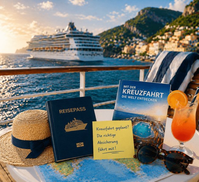 Kreuzfahrt mit Reiseversicherung und Auslandskrankenversicherung für umfassenden Schutz